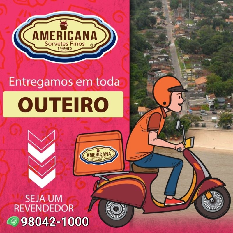 Entregamos em toda Outeiro | Sorvete | Sorveteria Americana