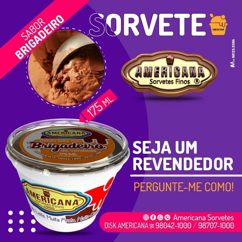 Sorvete de Qualidade | Belem | Sorveteria Americana